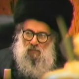 Rebbe speaking in Sukkah 1985